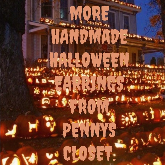 Hand Crafted Jewelry - More Handmade Halloween Earrings